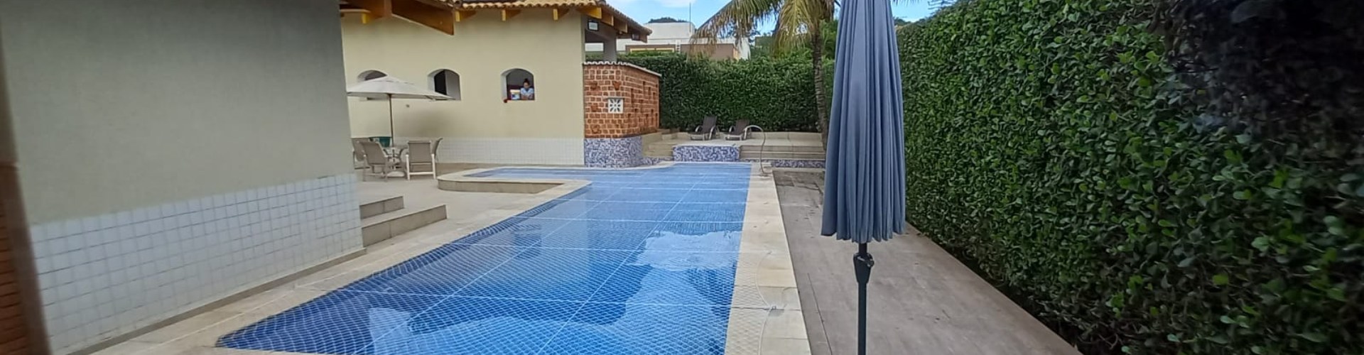 rede para piscina em Goiânia