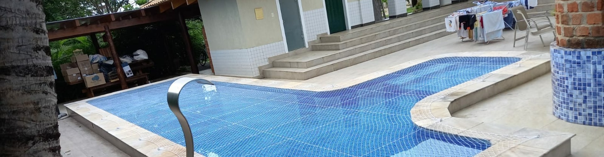 Capa para piscina em Goiânia