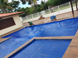 Capa térmica para piscina em Goiânia