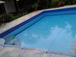 Redes de proteção para piscina em Goiânia